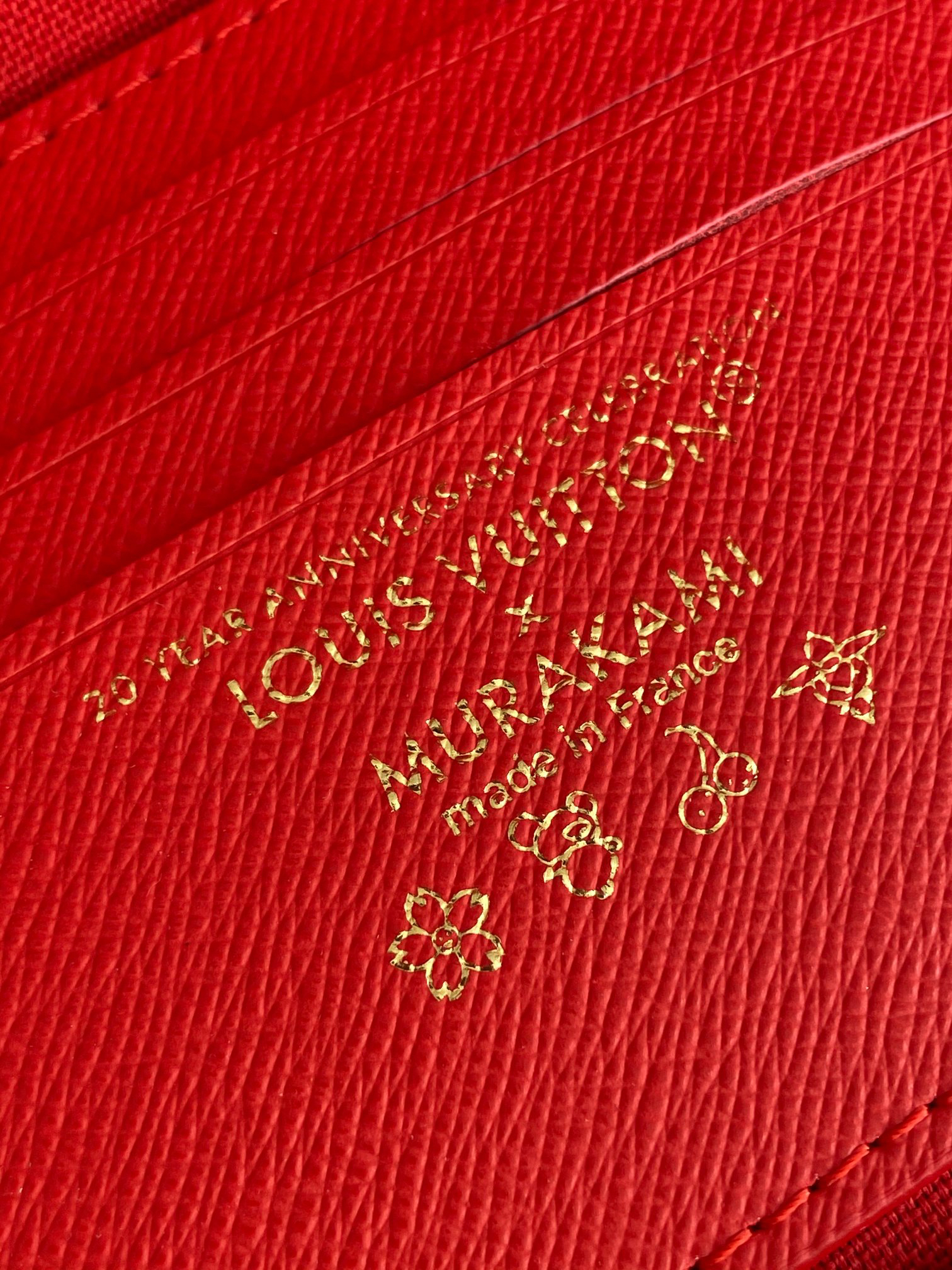 Louis Vuitton Wallet On Chain Ivy Monogram Cherry Canvas - Image 9
