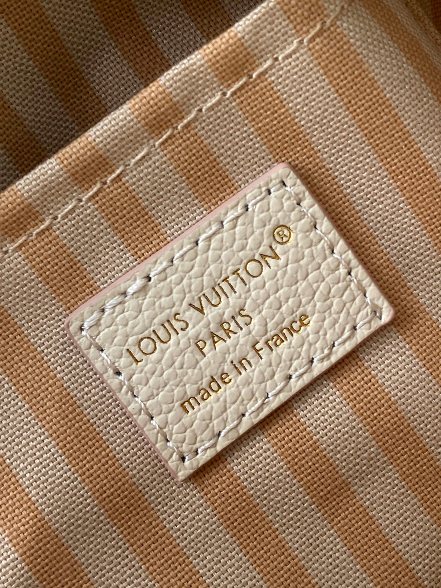 Louis Vuitton Speedy Bandoulière 20 Monogram Empreinte Leather Bag - Beige - Image 9