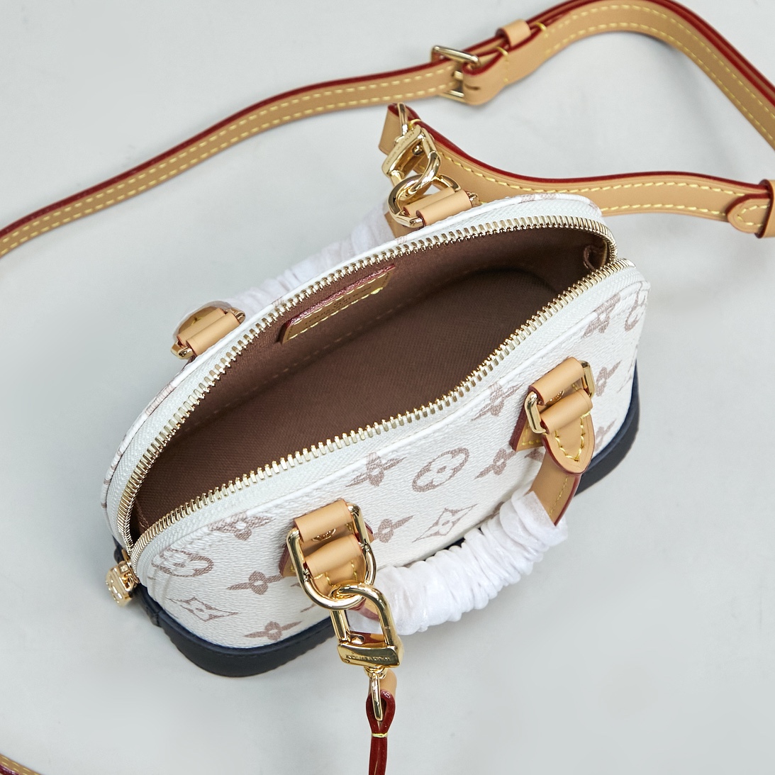 Louis Vuitton Nano Alma Monogram Canvas Handbag - Image 9