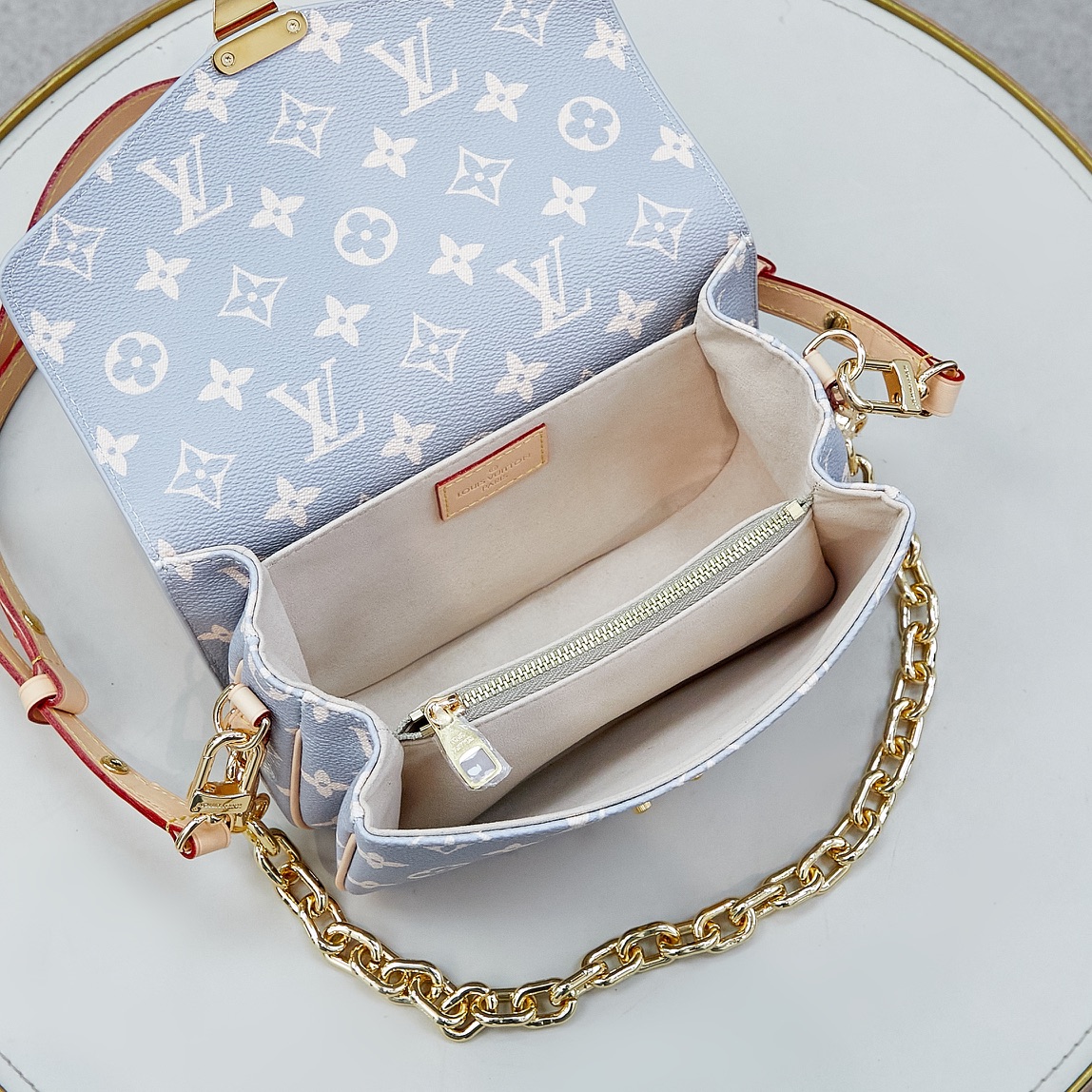 Louis Vuitton Pochette Métis East West Monogram Crossbody Bag - Image 9