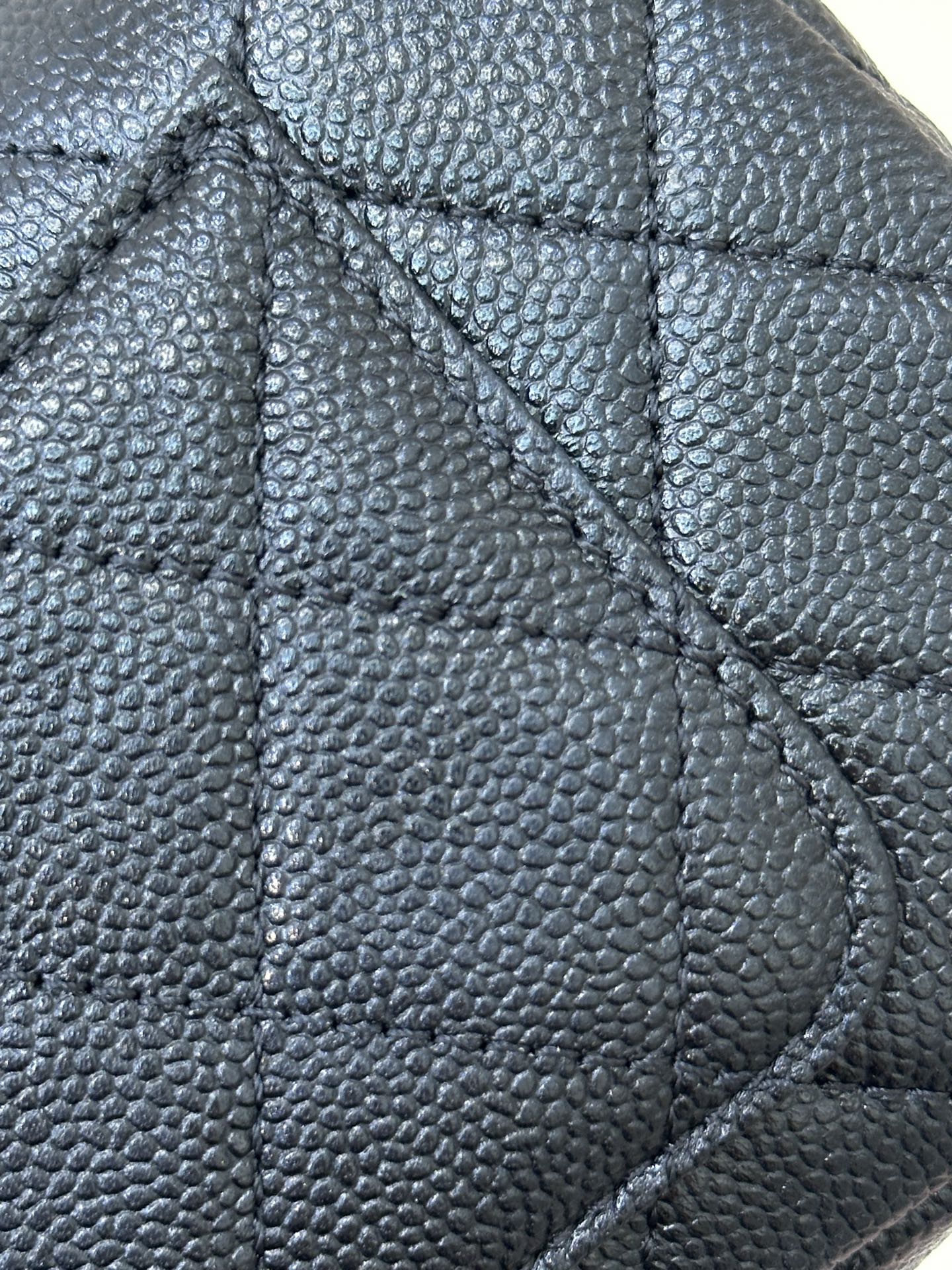 CHANEL Lambskin Quilted Double-Chain Shoulder Bag - Image 9