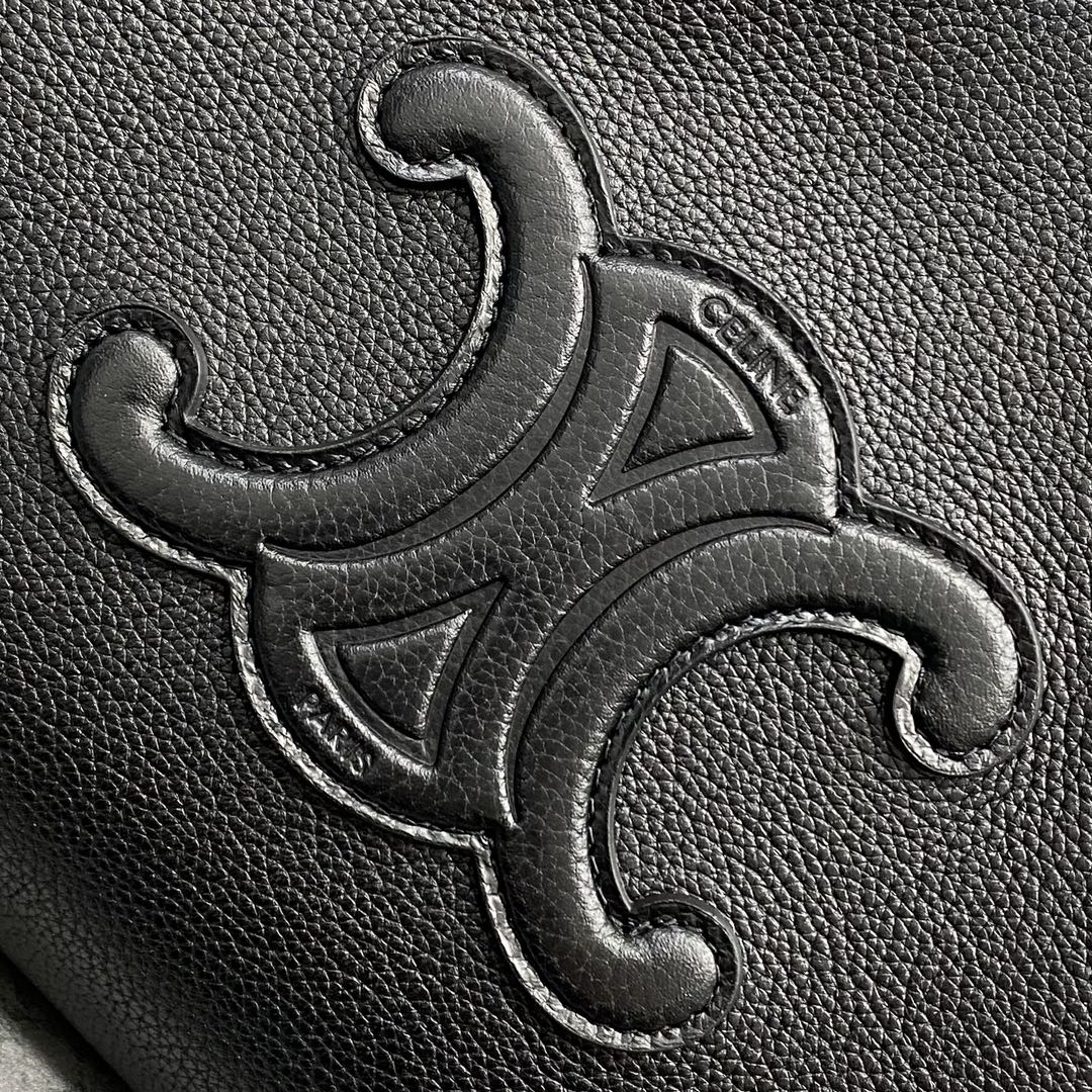 CELINE Cabas Anais Small Grained Calfskin Tote Bag - Image 9