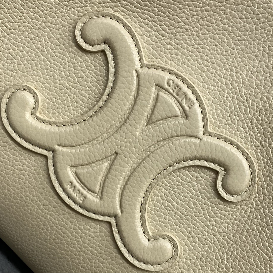 Cabas Anais Small Textured Calfskin Tote Bag - Image 9