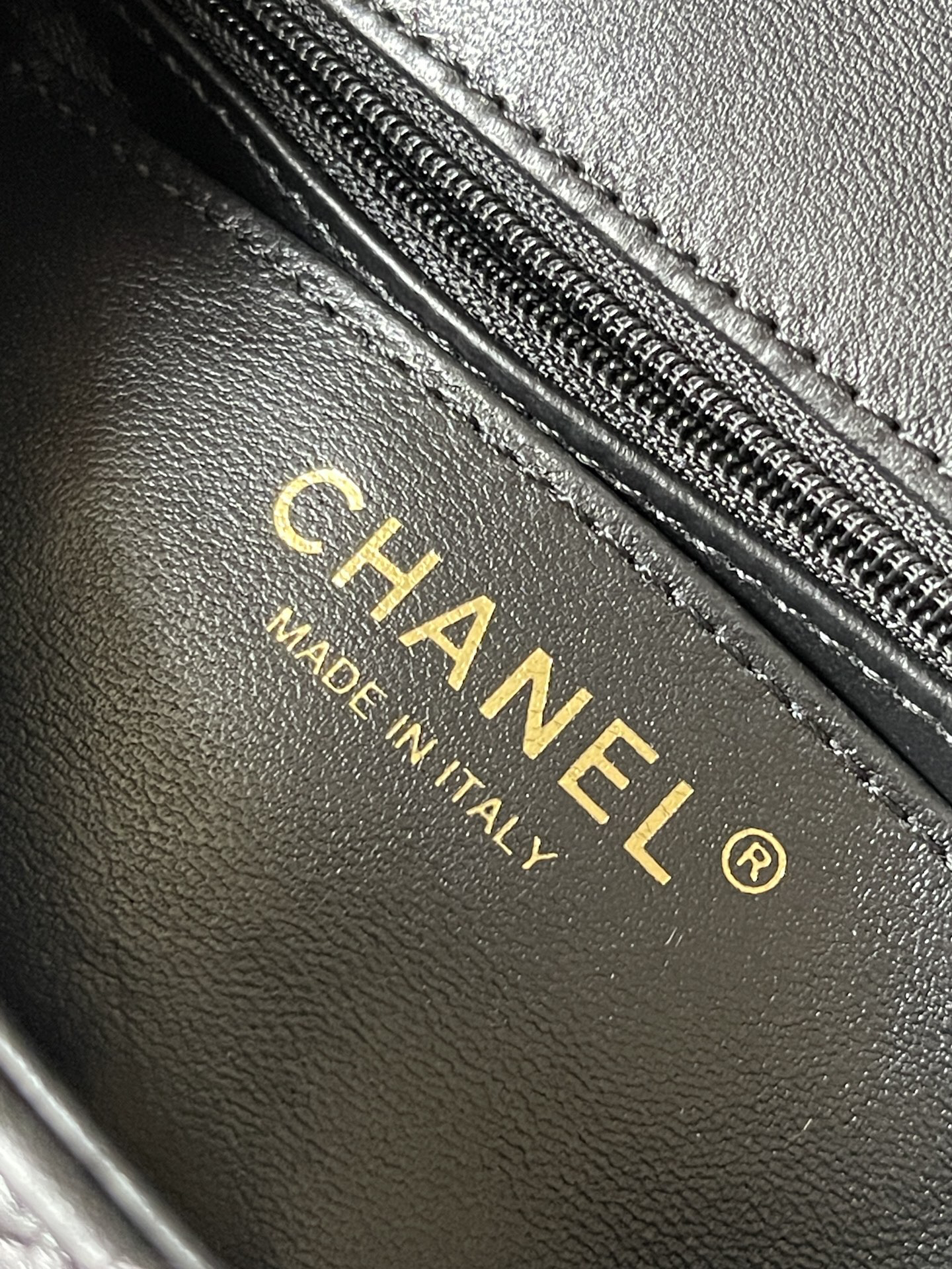 Chanel 23A CF Mini Top Handle Bag with Crystal Handle - Image 9