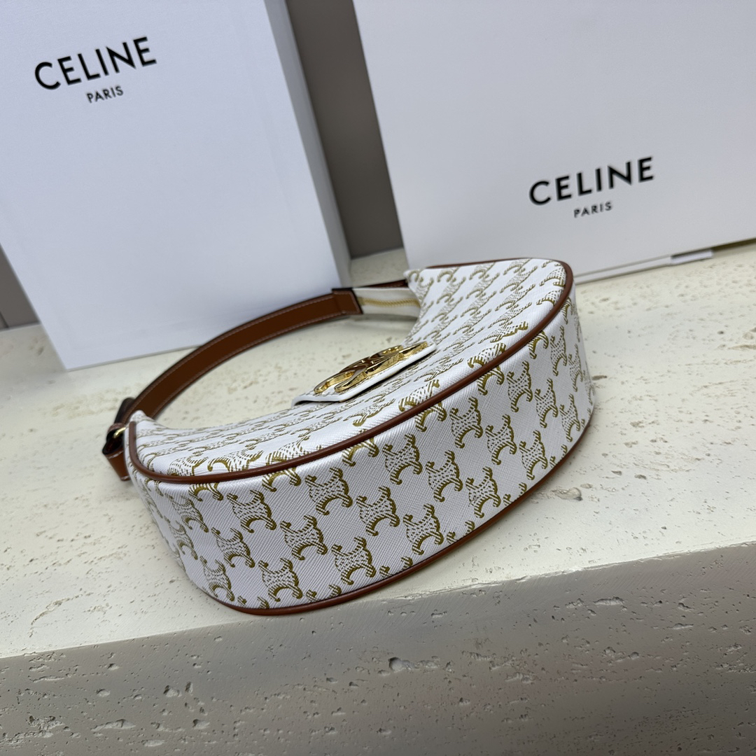 Ava TRIOME Logo-Print Leather Handbag - Image 9