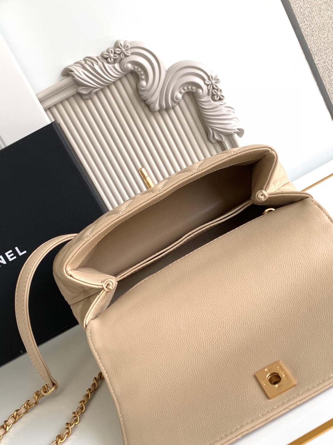 Chanel Coco Handle Top-Handle Handbag - Image 9