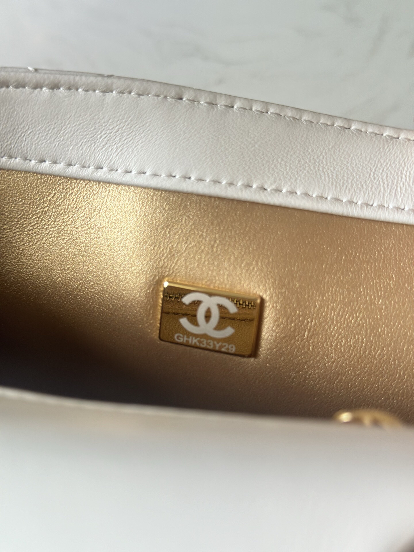 Chanel CF Mini Flap Bag with Gold Ball - Image 9