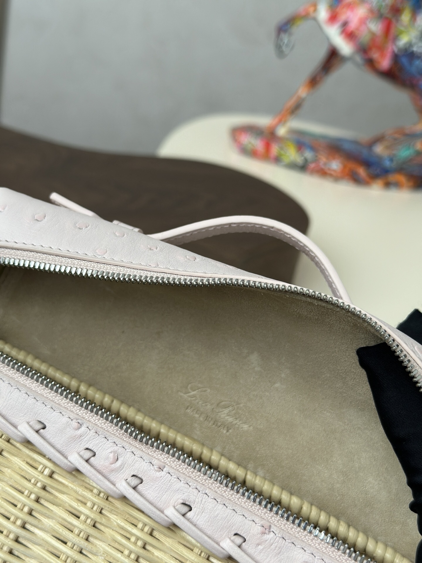 ExtraPocket Woven Bamboo Handbag - Image 9