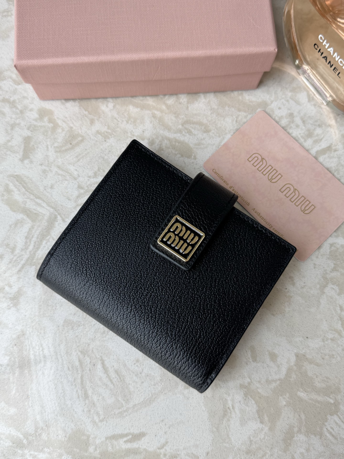 Miu Miu Calfskin Card Holder - Image 9