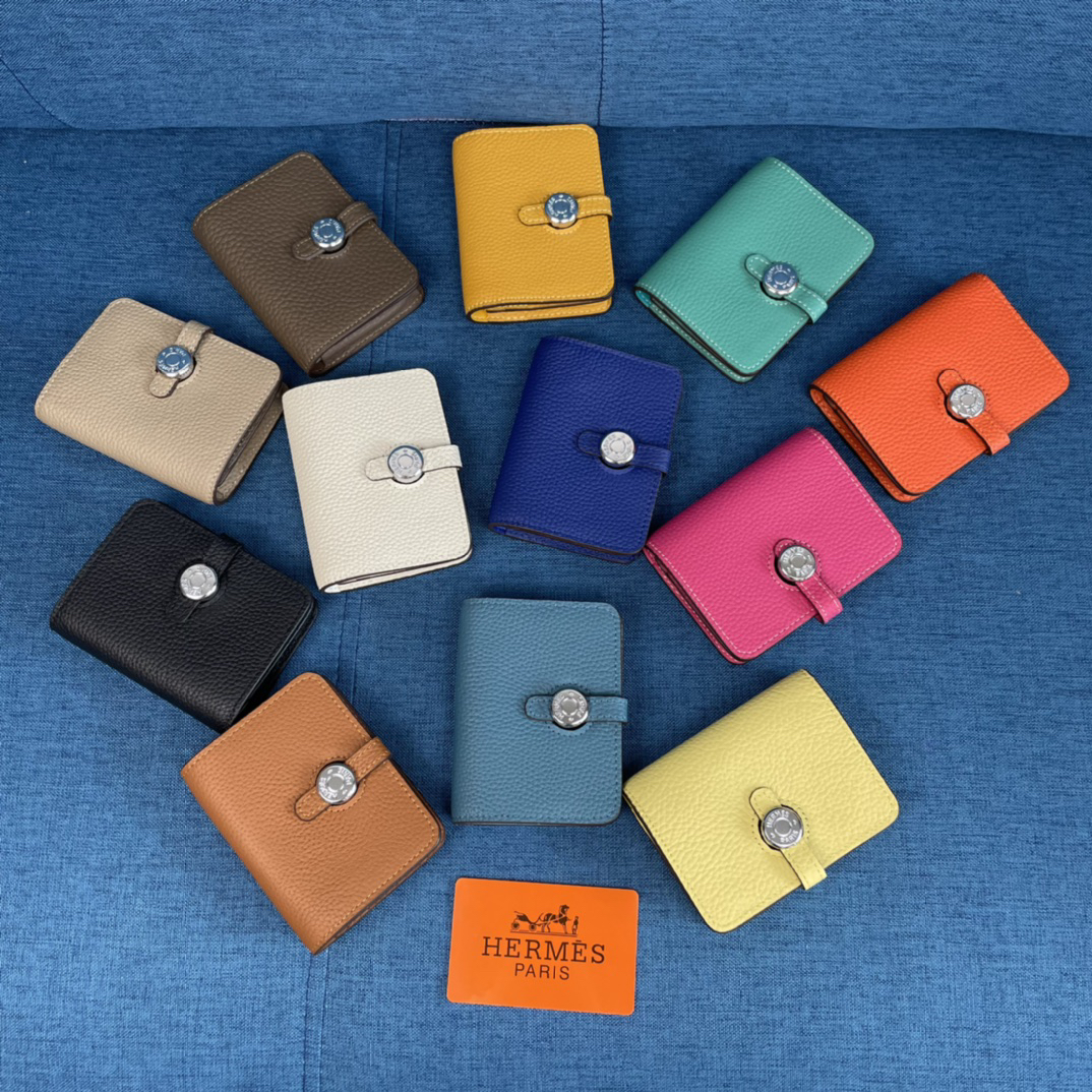 Hermes Togo Leather Card Holder - Image 9