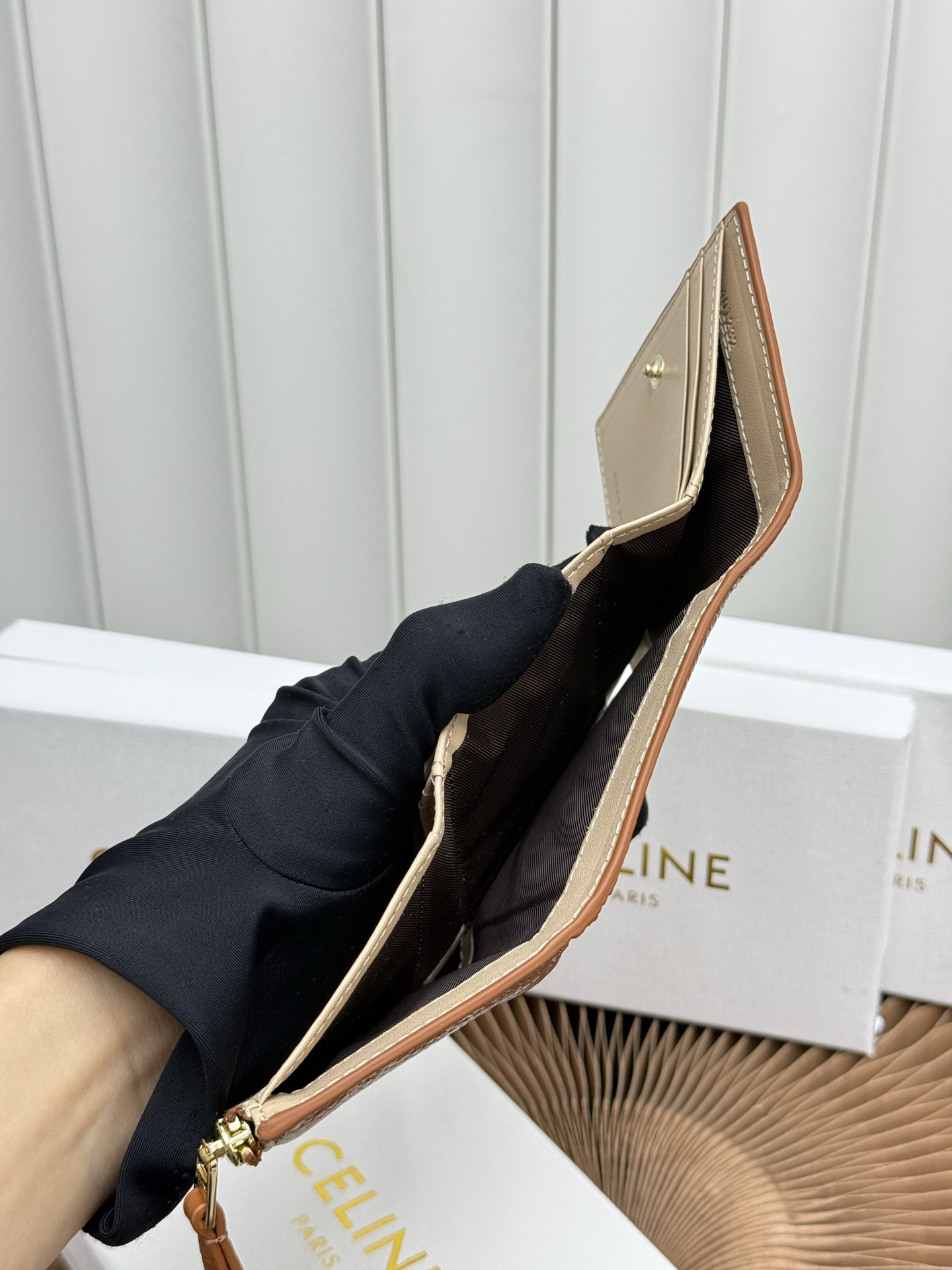 CELINE Calfskin Wallet - Image 9