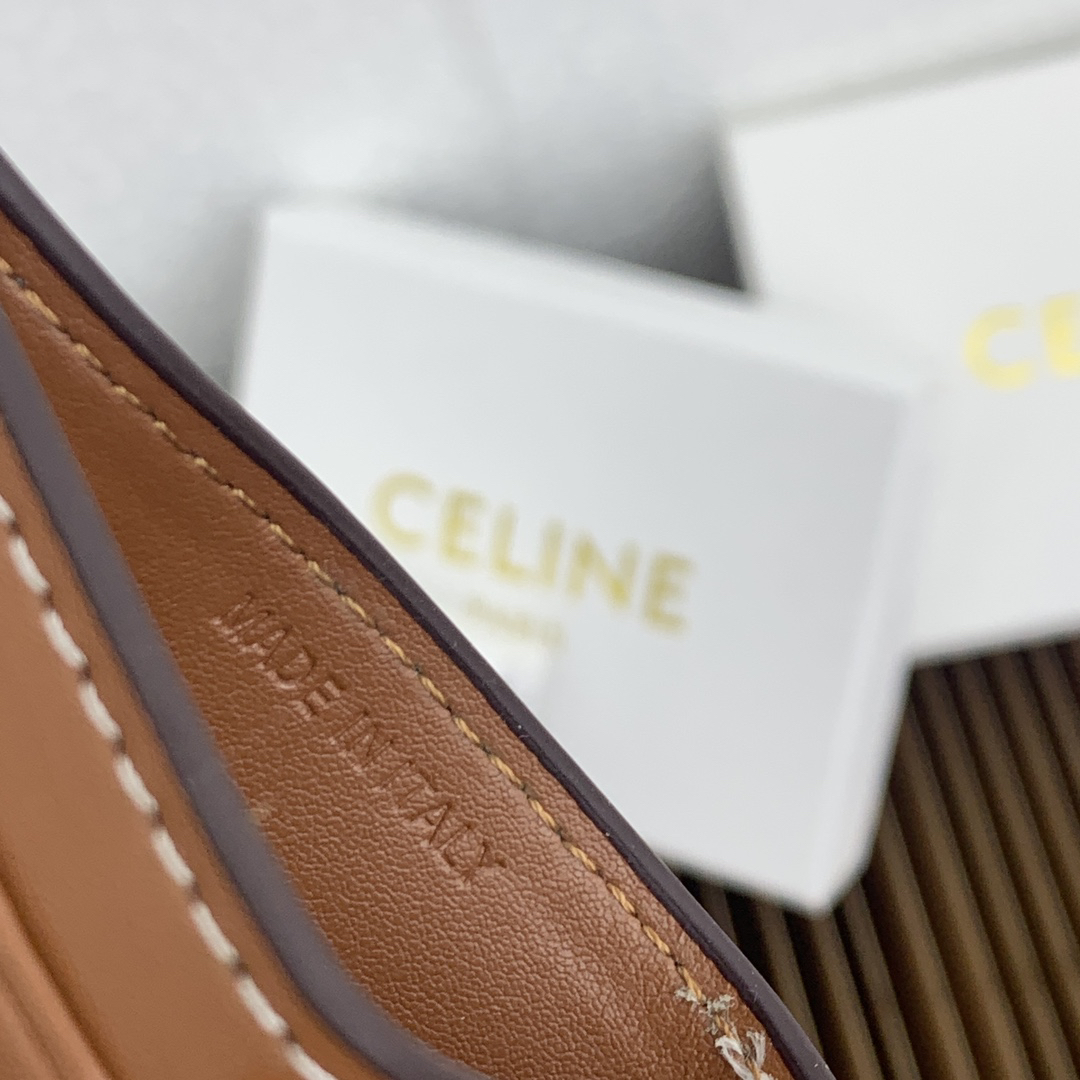 Celine Triomphe Canvas Card Holder - Image 9