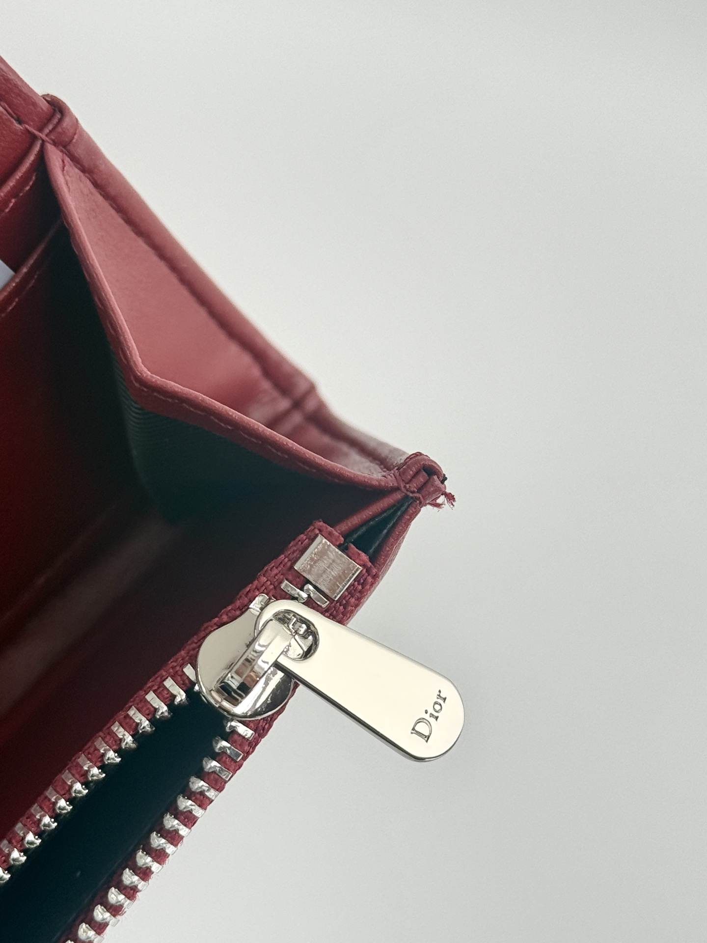 Dior Mini Lady Dior Wallet - Image 9