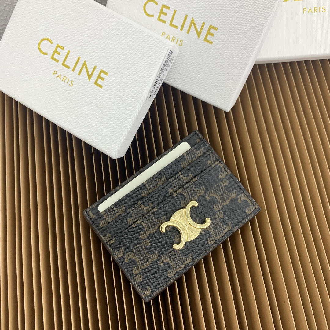 Triomphe Canvas Card Holder - Image 9