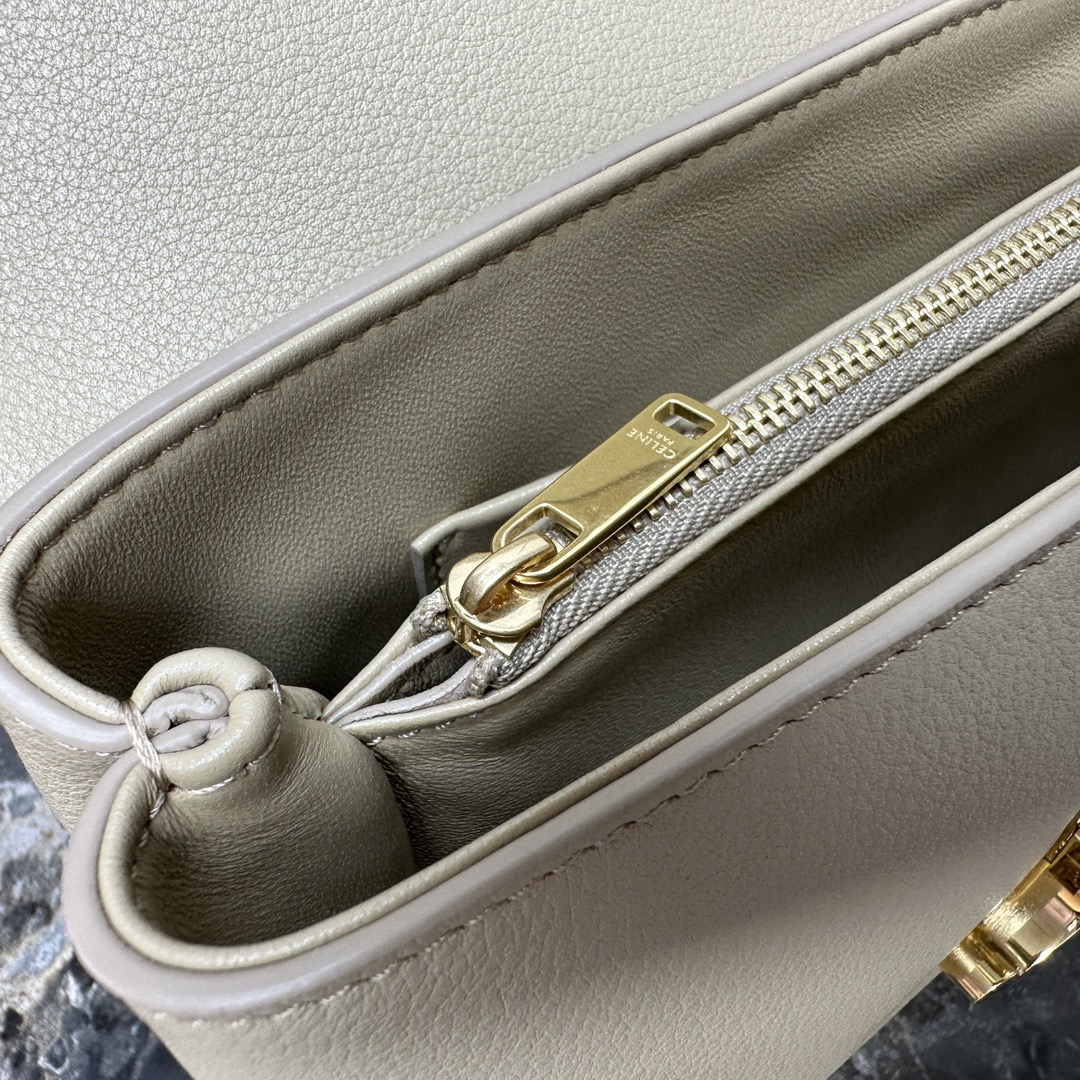 TEEN NINO Textured Glossy Leather Crossbody Bag - Image 9