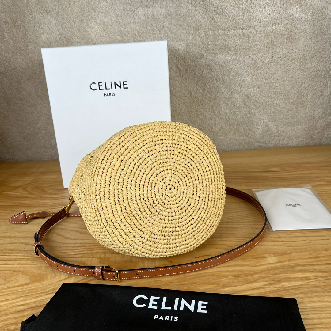 CLARA Classic Plant-Based Material and Cowhide Leather Handbag - Image 9