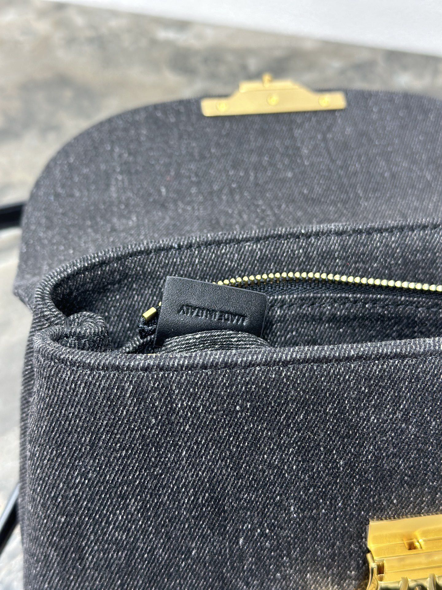 TEEN NINO Denim and Leather Crossbody Bag - Image 9