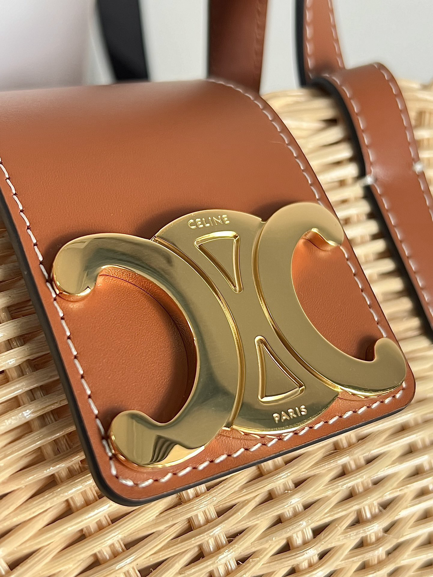 TEEN COUFFIN Woven Basket Handbag - Image 9