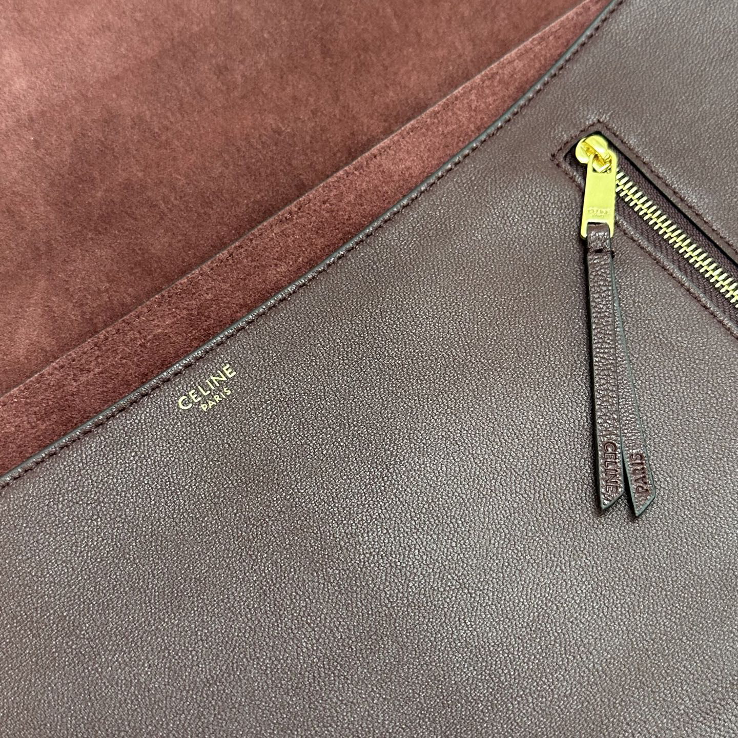 CELINE Half Moon Shoulder Bag - Image 9