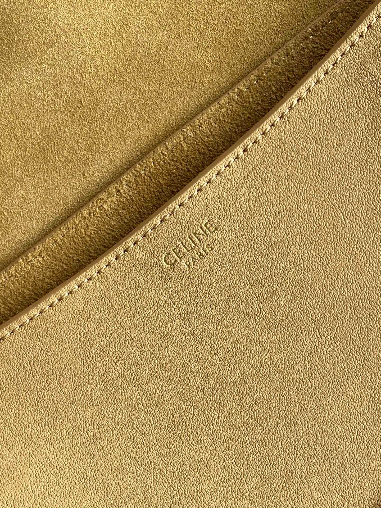 CE HALFMOON Small Lambskin Crossbody Bag - Image 9