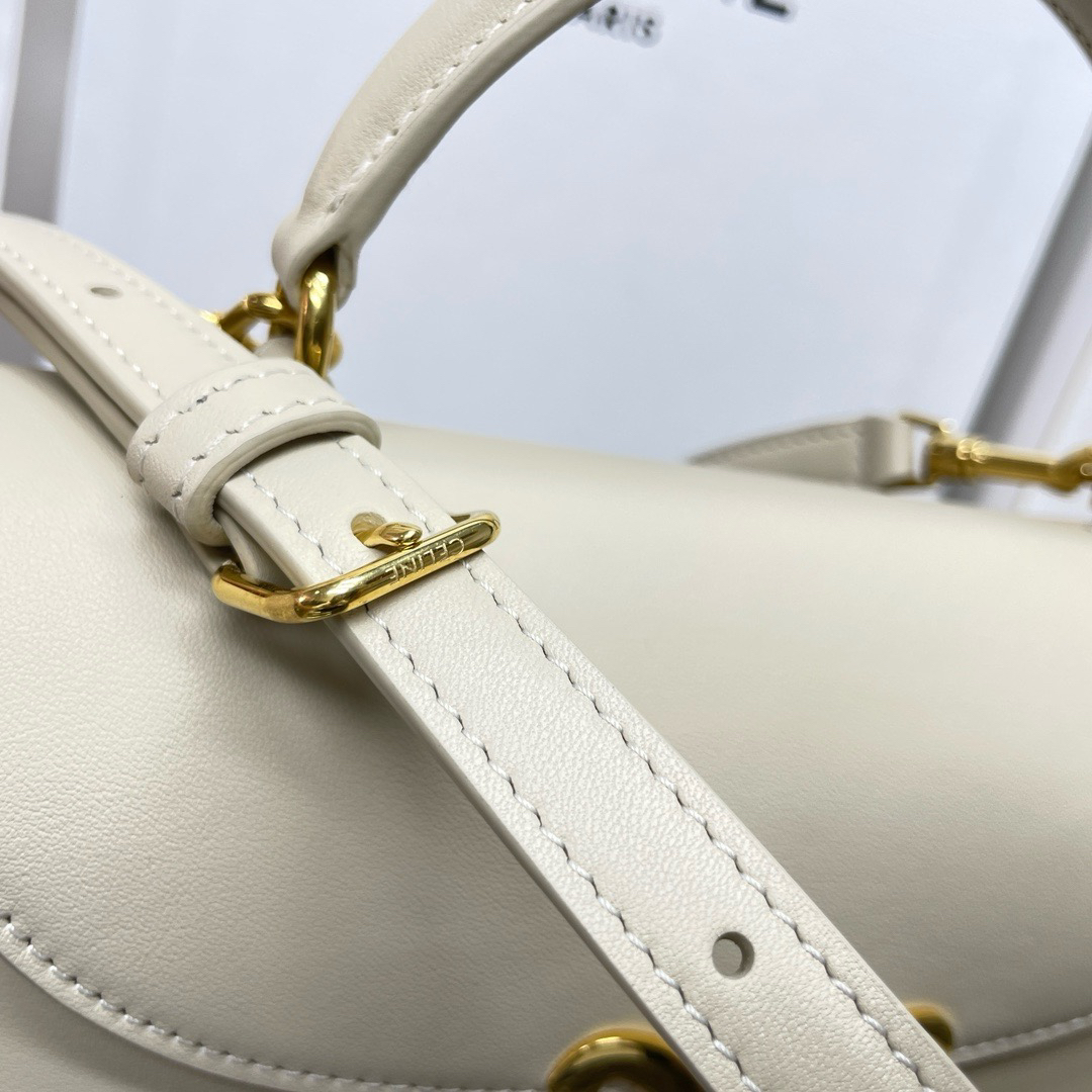 TEEN NINO Textured Leather Shoulder Crossbody Bag - Image 9