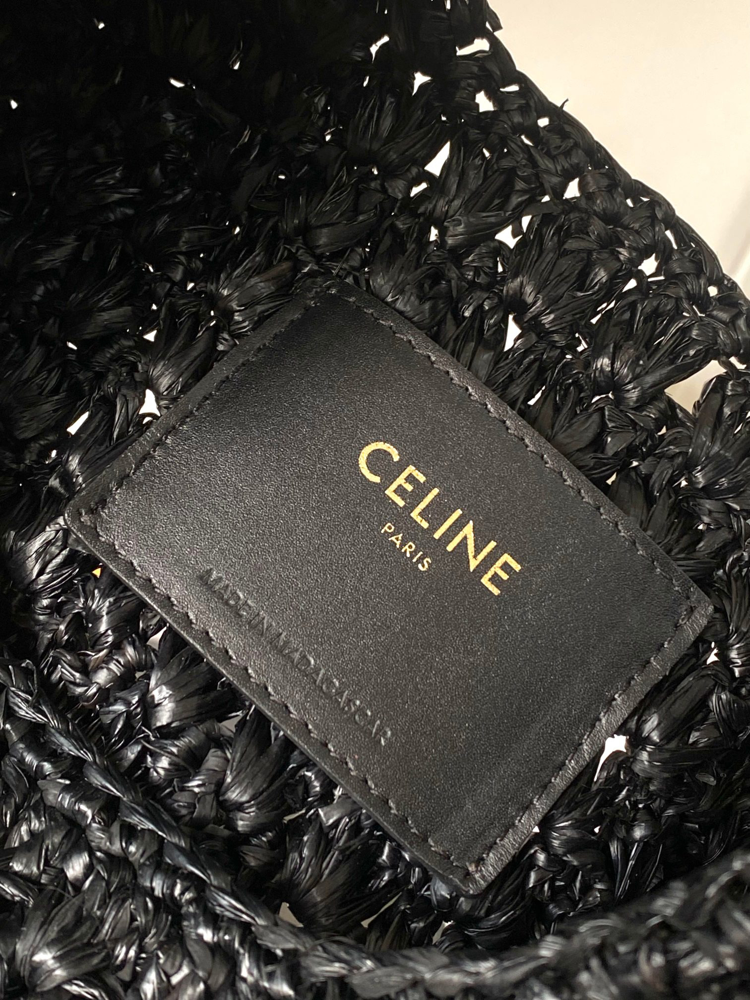 CELINE Classic Nier Woven Hobo Bag - Image 9