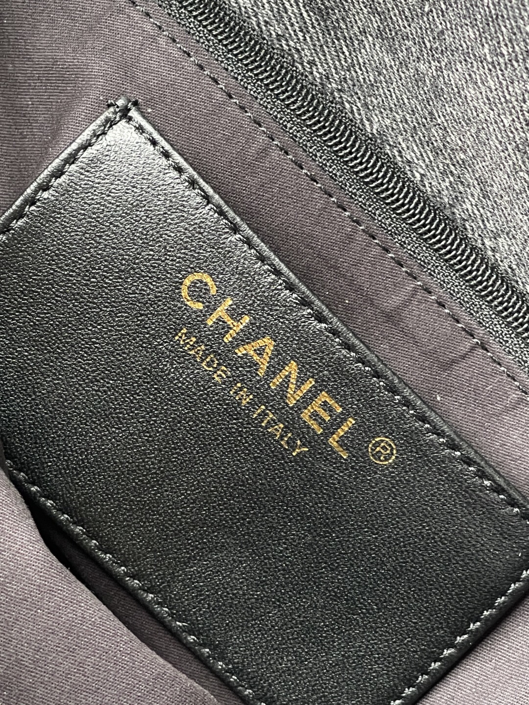 Chanel Denim Shopping Tote Bag AS5727 - Image 10