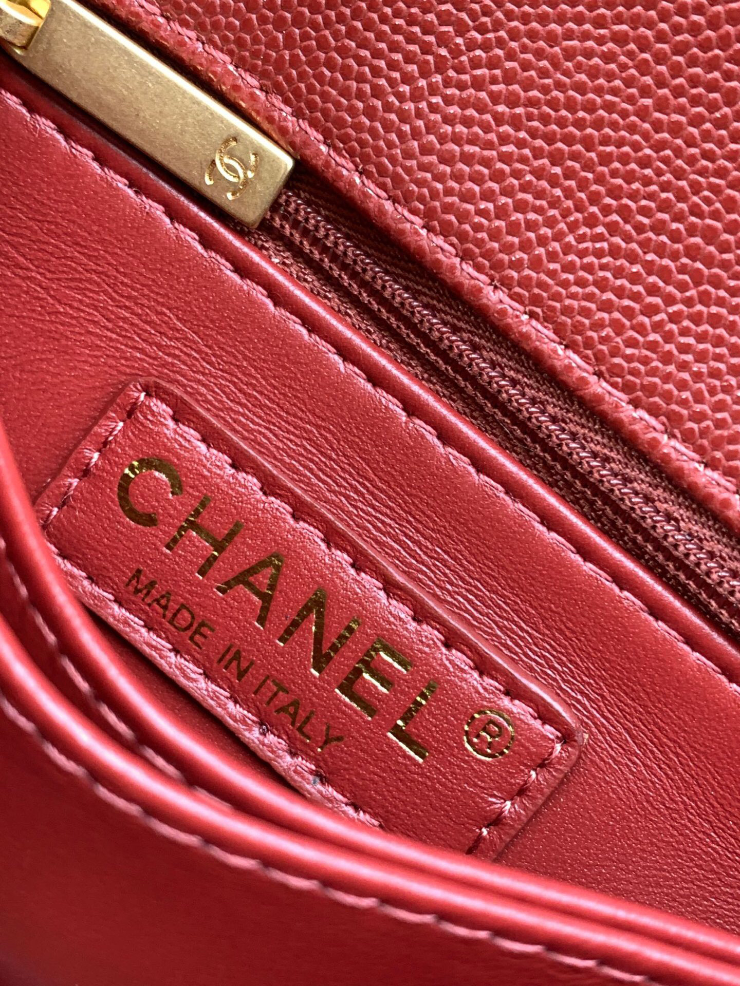 Chanel Coco Handle Mini Flap Handbag AS2215 - Image 10