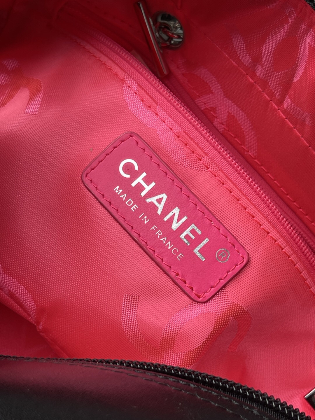 Chanel Black and White Panda Bowling Bag - Image 10