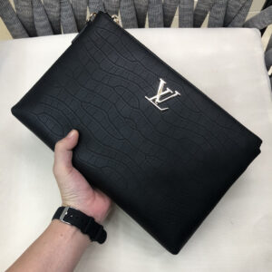 Louis Vuitton Black Cowhide Handbag