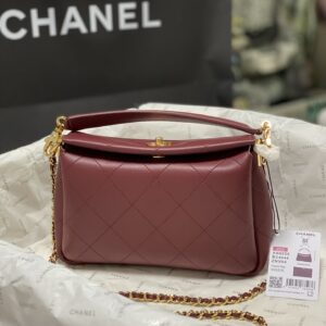 CHANEL 26S Hobo Flap Bag AS6255 in Lambskin