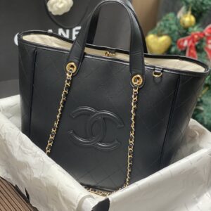 CHANEL Luxury Shopping Tote Bag