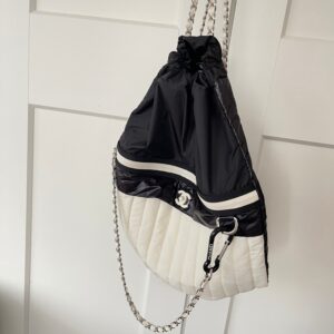 CHANEL Vintage Nylon Shoulder Bag