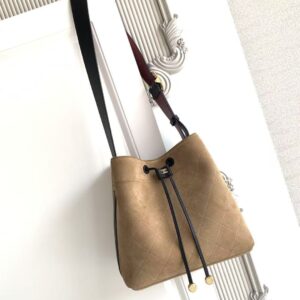 Chanel 26B AS6584 Large Leather Bucket Crossbody Bag