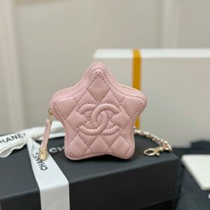CHANEL 26C Star Lambskin Coin Purse Charm