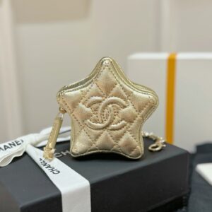 Chanel 26C Star Lambskin Coin Purse Charm