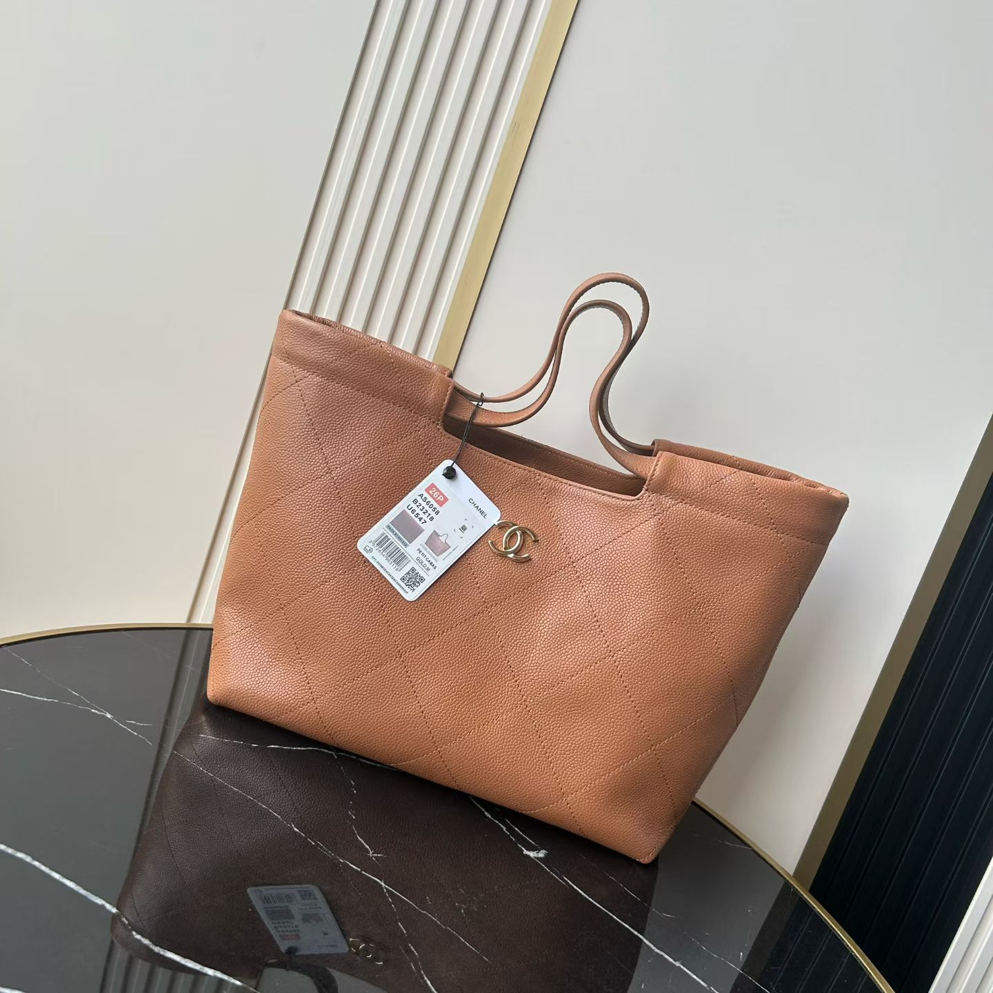 Chanel Calfskin Tote Bag AS6058
