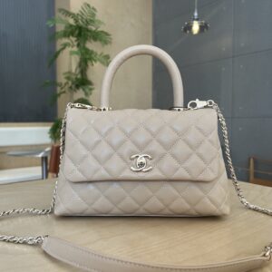 Chanel Coco Handle Calfskin Handbag