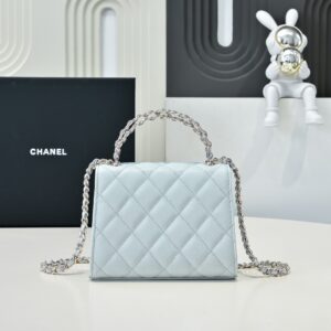 Chanel Kelly Calfskin Top-Handle Bag