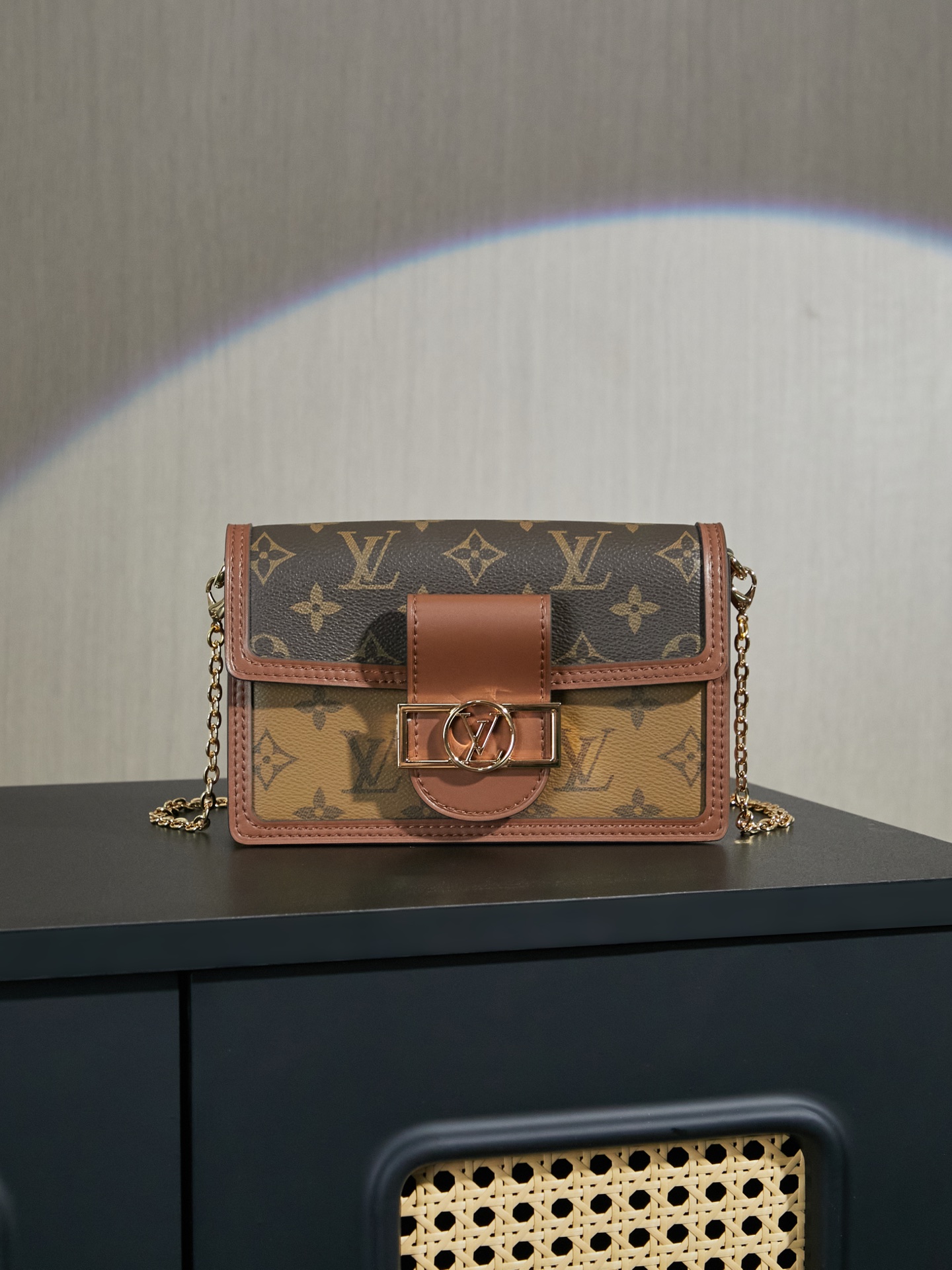 Louis Vuitton Dauphine Chain Bag M68746