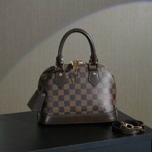 Louis Vuitton Alma BB Monogram Canvas Handbag