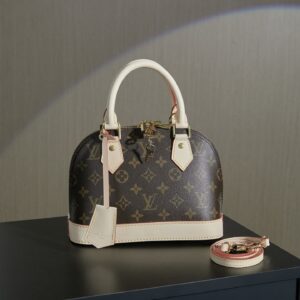 Louis Vuitton Alma BB Monogram Canvas Handbag