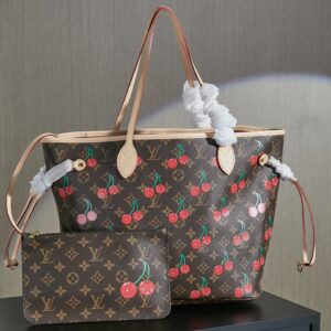 Louis Vuitton Neverfull MM M13263 Cherry Tote Bag