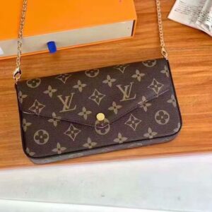 Louis Vuitton Félicie Three-Piece Clutch Bag