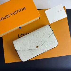 Louis Vuitton Félicie Pochette Three-in-One Chain Clutch
