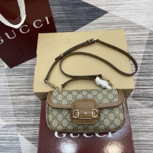 Gucci Model 815206 Dark Brown Bag