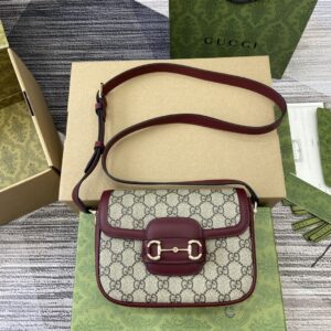 Gucci Handbag 815205 in Coffee Red