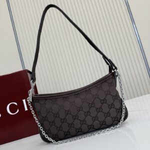 Gucci Brown Fabric Bag 875847