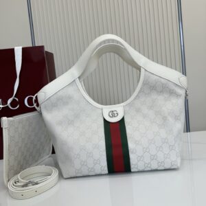 Gucci White Bag, Style 860845