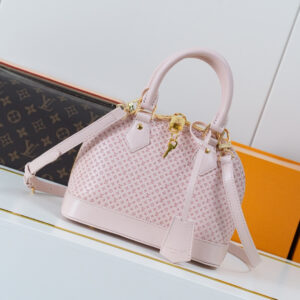 Louis Vuitton Alma BB Minigram Handbag M29416 in Pink